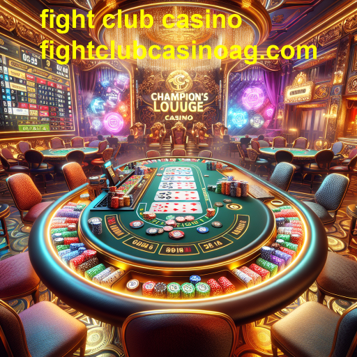 A Emoção dos Jogos de Mesa no Fight Club Casino